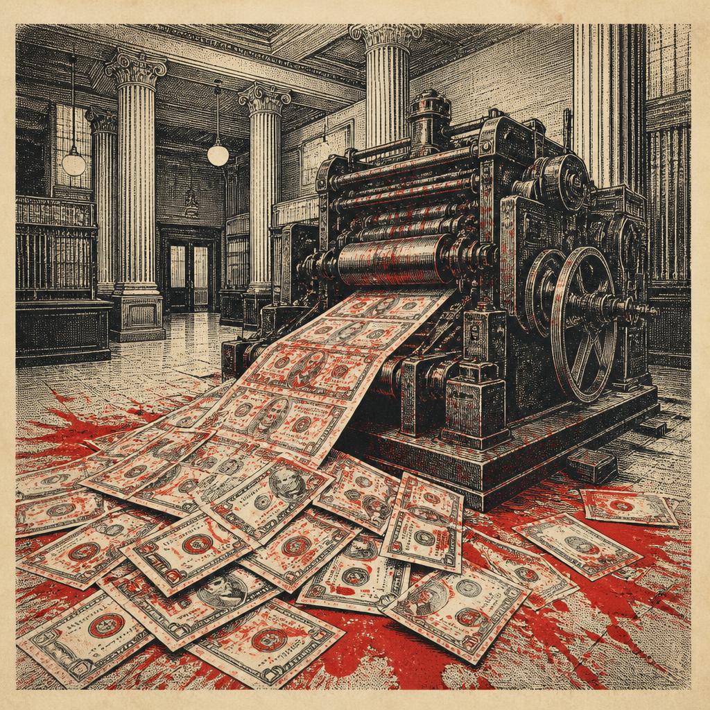 Money printer, unattended